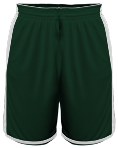 Alleson Athletic 590PSPY Green-CROSSOVER YOUTH REVERSIBLE SHORT Green