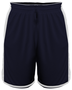 Alleson Athletic 590PSPY Navy-CROSSOVER YOUTH REVERSIBLE SHORT Navy