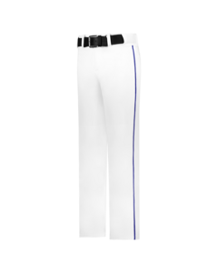 Alleson Athletic 605WLBY White-Youth Baseball Pant With Braid White