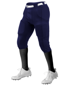 Alleson Athletic 650SLY Navy-YOUTH PRESS FOOTBALL PANTS Navy