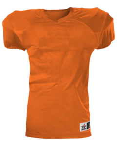 Alleson Athletic 751Y Orange-Youth Pro Game Football Jersey Orange