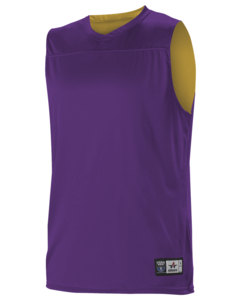 Alleson Athletic A105BA Purple-Adult NBA Blank Reversible Game Jersey Purple