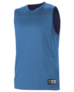 Alleson Athletic A105BA Blue-Adult NBA Blank Reversible Game Jersey Blue