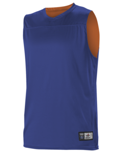 Alleson Athletic A105BY Blue-Youth NBA Blank Reversible Game Jersey Blue