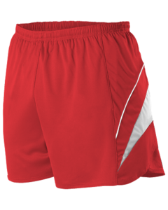 Alleson Athletic R1LFP Red-Mens Loose Fit Track Shorts Red