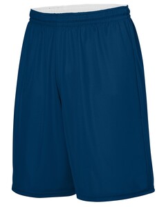 Reversible Wicking Shorts Navy Augusta Sportswear 1406 Navy