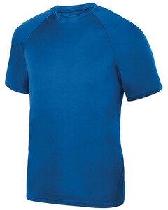 Attain Wicking Raglan Sleeve T-Shirt Blue Augusta Sportswear 2790 Blue