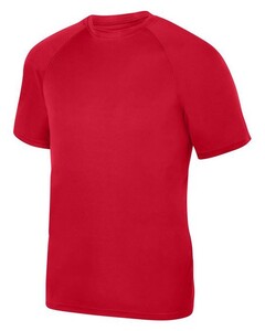 Attain Wicking Raglan Sleeve T-Shirt Red Augusta Sportswear 2790 Red