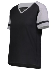 Girls Fanatic 2.0 Tee Black Augusta Sportswear 2915 Black