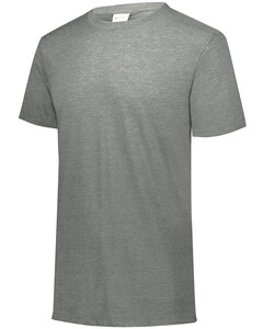 Youth Tri-Blend T-Shirt Gray Augusta Sportswear 3066 Gray