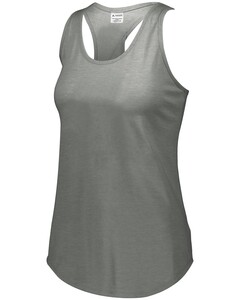 Girls' Lux Tri-Blend Tank Gray Augusta Sportswear 3079 Gray