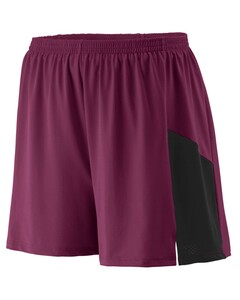 Youth Sprint Short Maroon Augusta Sportswear 336 Maroon