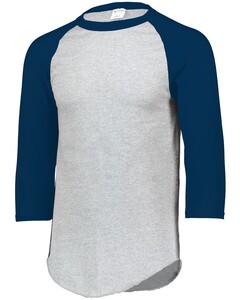 Augusta Sportswear 4421 Gray-Youth Baseball Jersey 2.0 Gray