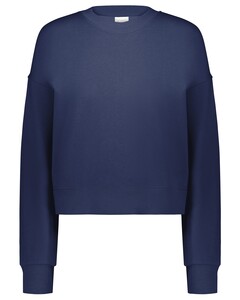 Augusta Sportswear 5424 Navy-Women's Slouchy Crew Navy