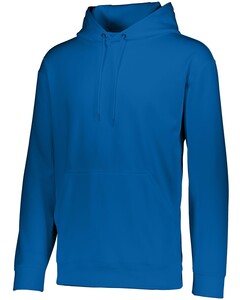 Wicking Fleece Hoodie Blue Augusta Sportswear 5505 Blue
