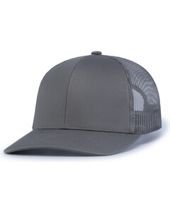 6-PANEL TRUCKER HAT Gray Augusta Sportswear 6114 Gray
