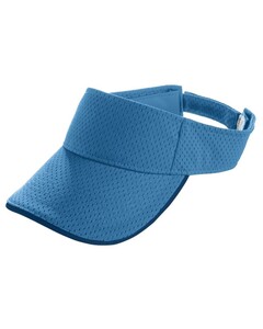 Youth Athletic Mesh Two-Color Visor Blue Augusta Sportswear 6224 Blue