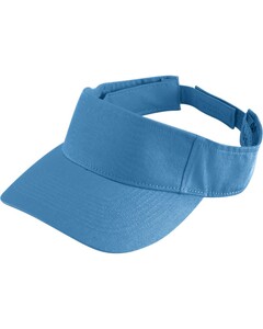 Youth Sport Twill Visor Blue Augusta Sportswear 6226 Blue