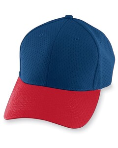 Augusta Sportswear 6235 Navy-Athletic Mesh Cap Navy