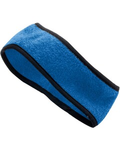 Chill Fleece Sport Headband Blue Augusta Sportswear 6753 Blue