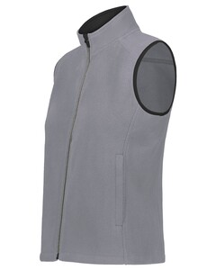 Augusta Sportswear 6854 Gray-Women's Chill Fleece Vest 2.0 Gray