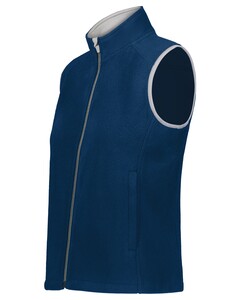Augusta Sportswear 6854 Navy-Women's Chill Fleece Vest 2.0 Navy