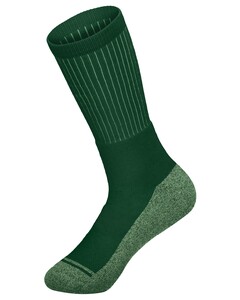 Tonal Crew Sock Green Augusta Sportswear 6885 Green
