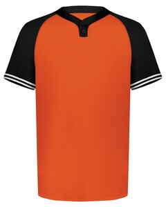 Cutter+ Henley Baseball Jersey Orange Augusta Sportswear 6905 Orange