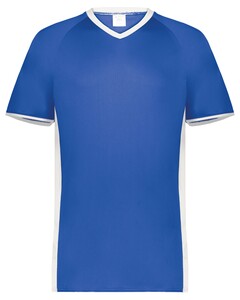Cutter+ V-Neck Baseball Jersey Blue Augusta Sportswear 6907 Blue