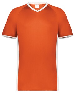 Youth Cutter+ V-Neck Baseball Jersey Orange Augusta Sportswear 6908 Orange