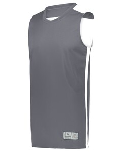 Augusta Sportswear 6927 Gray-Swish Reversible Basketball Jersey Gray