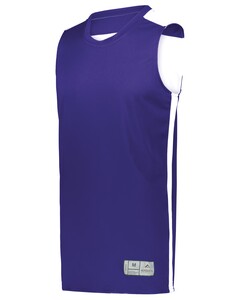 Augusta Sportswear 6928 Purple-Youth Swish Reversible Basketball Jersey Purple