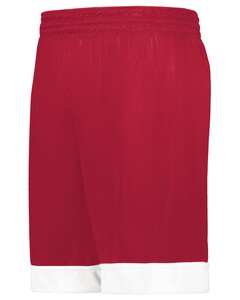 Augusta Sportswear 6929 Red-Swish Reversible Basketball Shorts Red