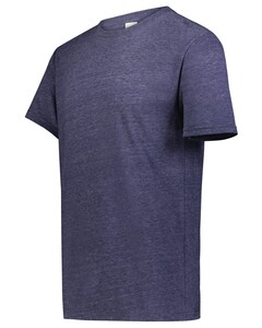 Augusta Sportswear 6960 Navy-Youth All-Day Core Basic Tri-Blend Tee Navy
