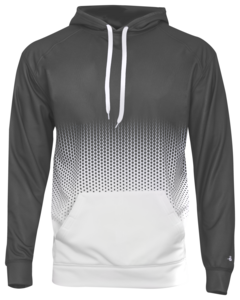 Badger 140400 Gray-HEX 2.0 HOODIE Gray