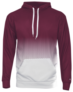 Badger 140400 Maroon-HEX 2.0 HOODIE Maroon
