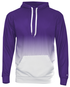 Badger 140400 Purple-HEX 2.0 HOODIE Purple