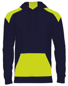 Badger 144000 Navy-BREAKOUT PERFORMANCE FLEECE HOOD Navy