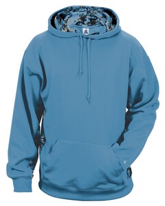 Badger 146400 Blue-Digital Colorblock Hood Blue
