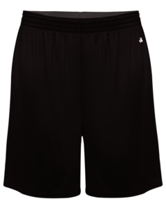 Badger 200200 Black-Ultimate Softlock Youth Shorts Black