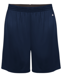 Badger 200200 Navy-Ultimate Softlock Youth Shorts Navy