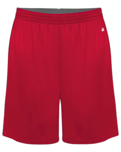 Badger 200200 Red-Ultimate Softlock Youth Shorts Red