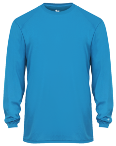 Badger 210400 Blue-B-Core L/S Youth Tee Blue