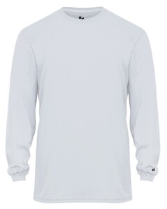 Badger 210400 Gray-B-Core L/S Youth Tee Gray