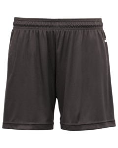 Badger 211600 Gray-B-Core Girls' Shorts Gray