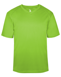 Badger 216200 Green-B-Core V-Neck Youth Tee Green