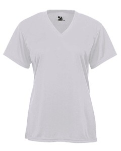 Badger 216200 Gray-B-Core V-Neck Youth Tee Gray