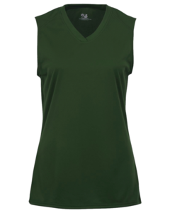 Badger 216300 Green-B-Core Girls' Sleeveless Tee Green