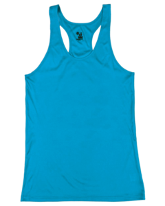 Badger 216600 Blue-B-Core Girls' Racerback Tank Blue