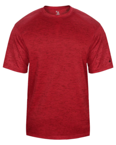 Badger 217500 Red-Tonal Blend Youth Tee Red